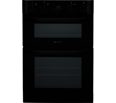 Hotpoint DH93CK Electric Double Oven - Black